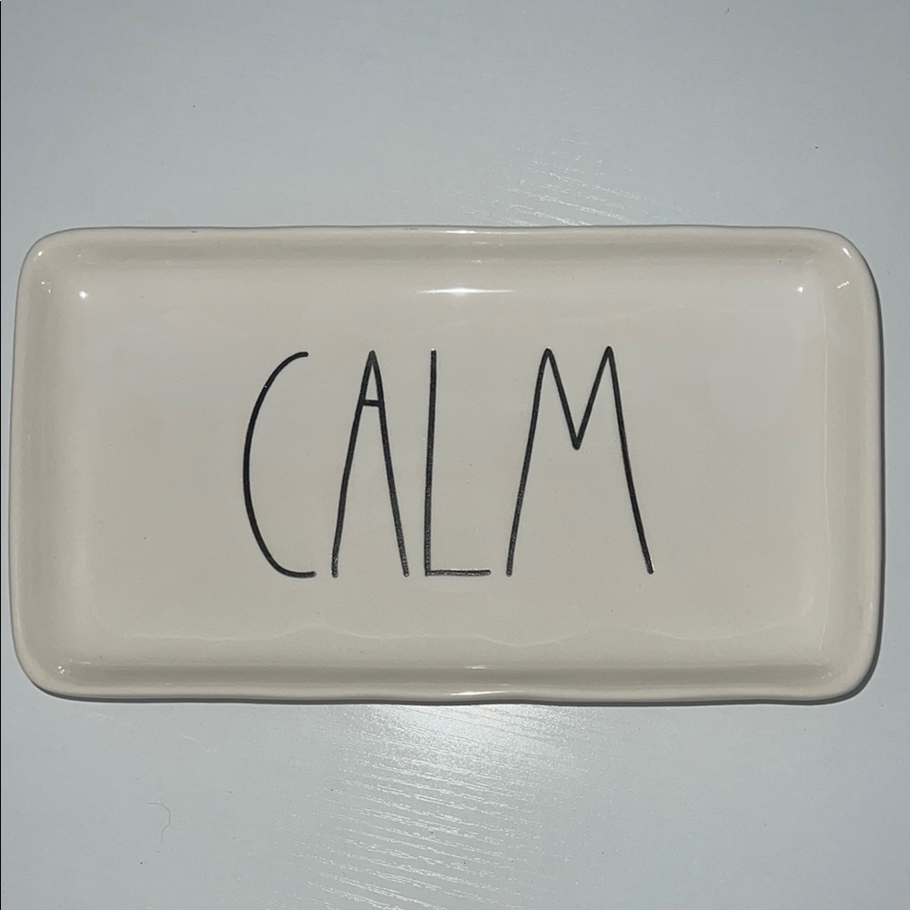 🔥‼️Rae Dunn Cream Ceramic Tray‼️🔥